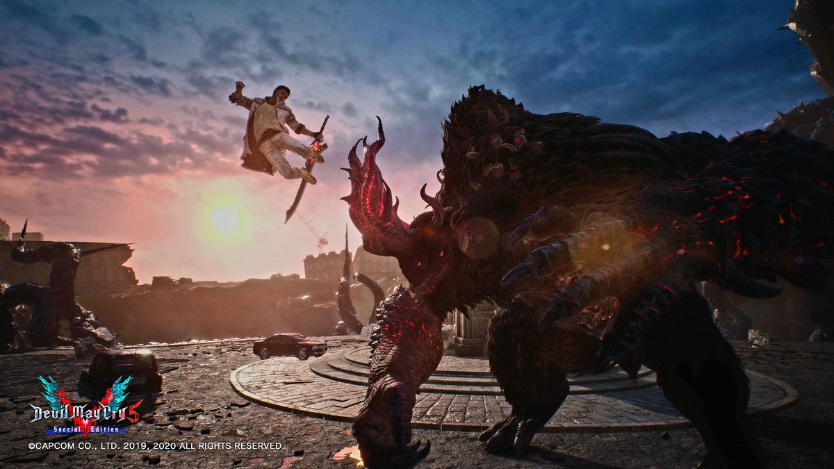 g_o_pon's tweet photo. ネロvs
#DMC5SE #DevilMayCry5SpecialEdition https://t.co/EKc2AyTLSv