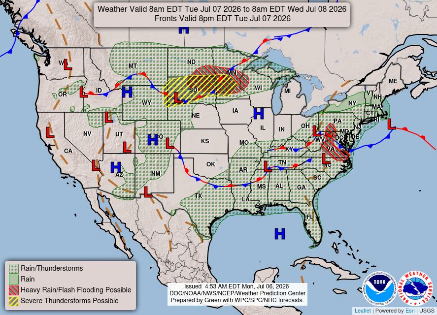 National Weather Service tweet media