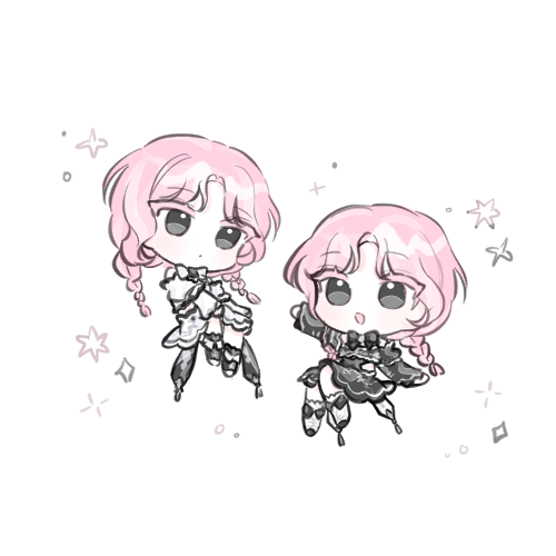 Ren_S2_'s tweet photo. SD 가챠 타입 커미션! https://t.co/EfNEtRhMfd