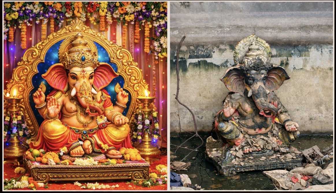 Chintha108's tweet photo. Anything that is worshipped today by “HUMAN BEINGS” would eventually become waste tomorrow, whether it’s gods, gadgets, or glory. Be careful !!!! https://t.co/2qylBSl4GM