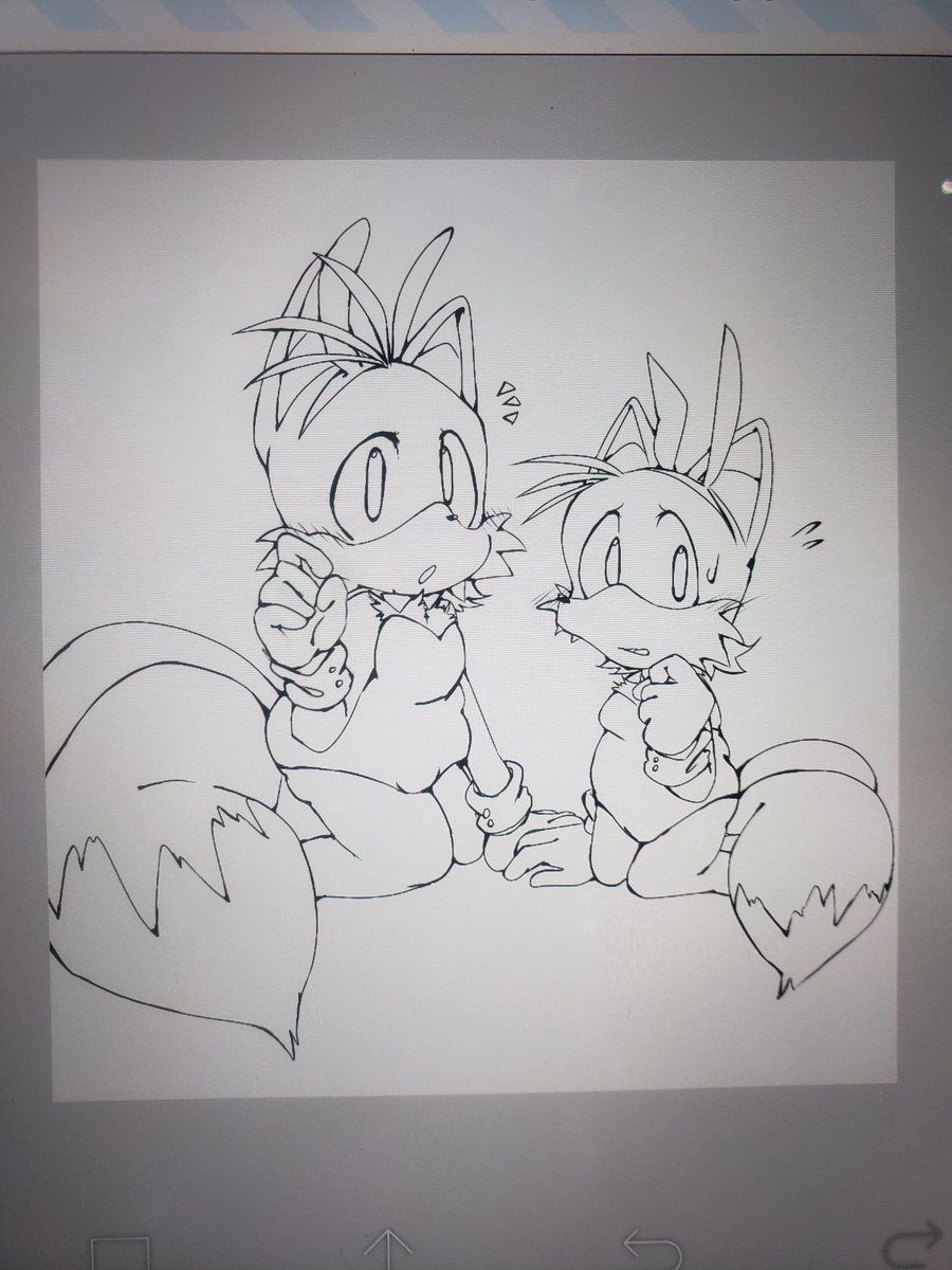 Wussup_draws's tweet photo. Cute bunny boys♡ (sontails NSFW wip) #art #milestailsprower #classictails #tails #sonicthehedgehog #sonicnsfw #sonicartist #sontails #nsfw #nsfw https://t.co/quwBiOMC6w