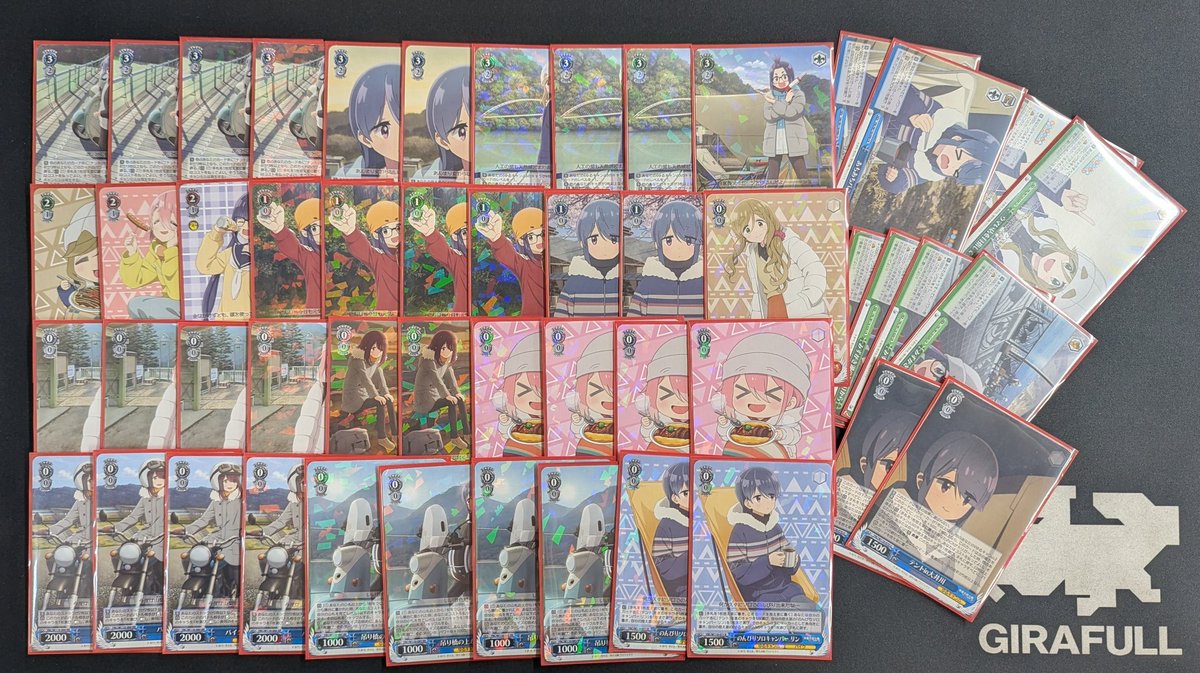 ヴァイス ゆるキャン△ 6宝2門デッキ ヴァイスシュヴァルツ ⛩️デッキ販売⛩️ ゆるキャン2門6宝