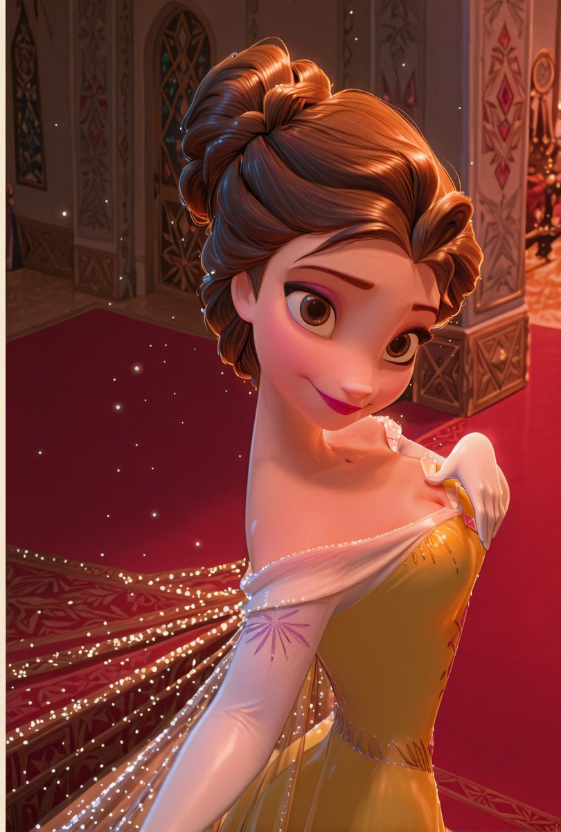 artsKingai9s's tweet photo. #โจ Princess Belle ๐ Enchanted Royal Elegance โจ 4K/8K Premium Fantasy Artwork โจSFW #PrincessBelle #BeautyAndTheBeast #FantasyArt #Princess #RoyalElegance #Fairytale #DisneyInspired #DigitalArt #AnimeStyle #Wallpaper #4K #8K #PremiumArtwork #PatreonExclusive #Magic #Castle https://t.co/nIt1uyink9