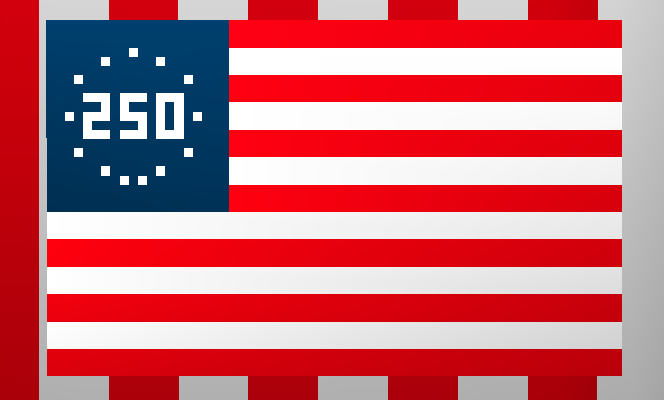 RegiteGame's tweet photo. Happy 4th of July, and 250 years to the United States of America! 🇺🇸 https://t.co/ts6hnb3PI5