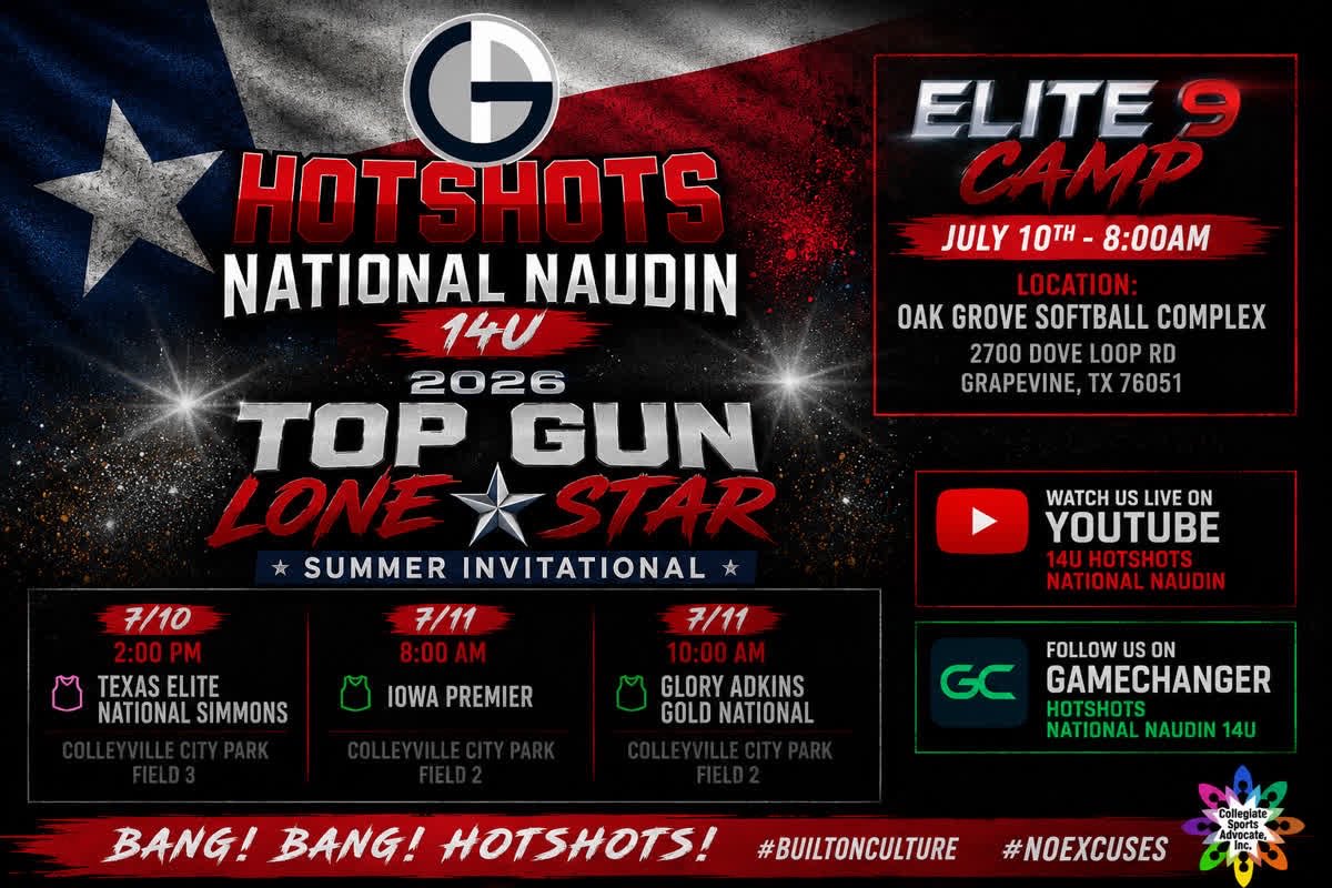 Gracesam003's tweet photo. So excited for this weekend in Grapevine!!! 

#BangBang #HotshotsNaudin 
@ednaudin @nicknaudin @csa_athletes @HSNaudinNat14u https://t.co/d0TrERLlCg