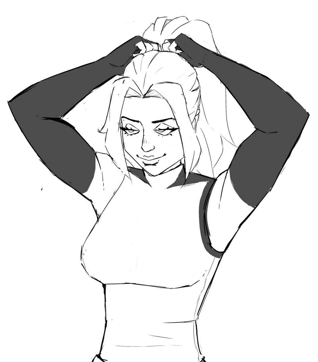 majorartnt's tweet photo. Aquí dejo sketch para los curiosos xd https://t.co/SPrbBduSgI