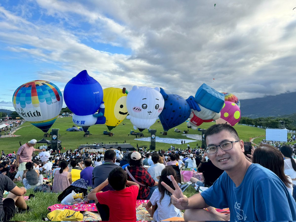 Yclazy123's tweet photo. 2026 臺灣國際熱氣球嘉年華 https://t.co/RLo5zoRvss