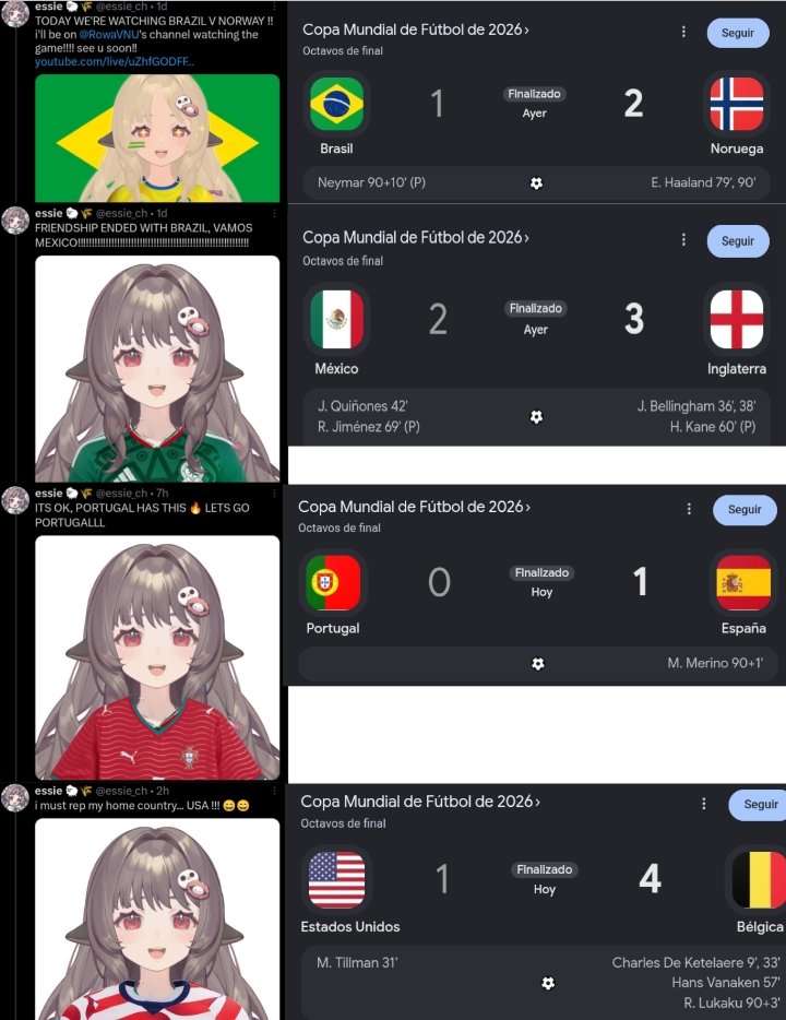 Thomassin0's tweet photo. Que una vtuber sea peor que el brujo de Ghana es maravilloso 

Que ni se le ocurra vestirse de Argentina https://t.co/wOizgXtNgp