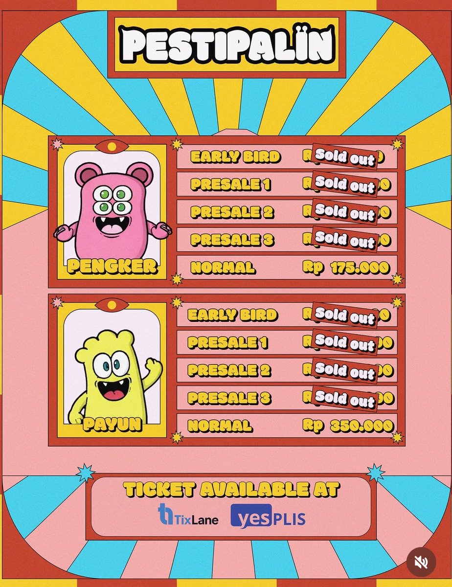 yourRAISA_Bdg's tweet photo. Guys di web pestipalin harga presale 3 dah sold out , di kita harganya masi muraaah niccc https://t.co/BvdgbVI3zM