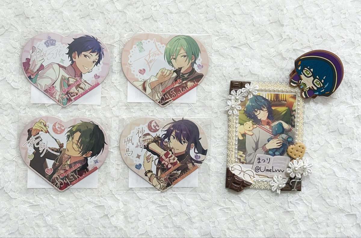 UmeLvvv's tweet photo. 【交換】あんスタ 中国 バレンタイン甜心カード

譲)弓弦 巽 敬人 颯馬

求)つむぎ

◆ リットリンク必読、郵送希望です
どうぞよろしくお願いいたします。 https://t.co/EUMflrLDVQ