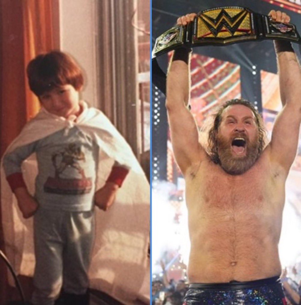 FadeAwayMedia's tweet photo. Thank You Sami Zayn ❤️

The best 9 day title reign in the history of wrestling.

#WWERAW https://t.co/bxS0xKU0Vq