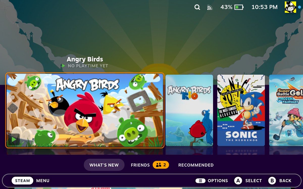 SomeKirbyFan's tweet photo. bro just be adding ANYTHING onto his steam deck 💀 https://t.co/qvnpSJfW9X