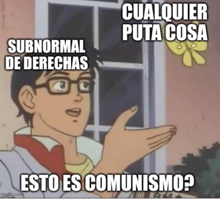 AdrianMendesEs1's tweet photo. comunismo según este boomer gringo: pedir que no haya guerras inútiles, que se invierta en educación pública, que haya sanidad pública y universal y que los grandes banqueros dejen de robarle dinero al estadounidense promedio https://t.co/4eTv8kIFJH