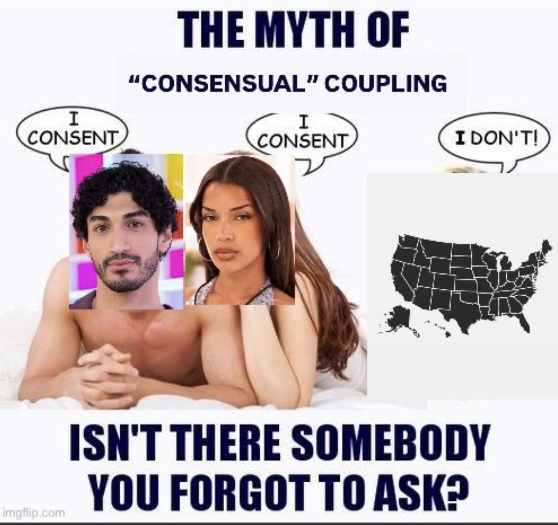 hahaamirita's tweet photo. well you see kayda… and i mean this seriously i do not consent 
#LoveIslandUSA https://t.co/RPTEtPqSPJ