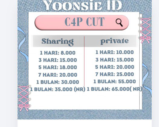 siedayy's tweet photo. @syarcashit yuuu https://t.co/nt0p6QbNKV