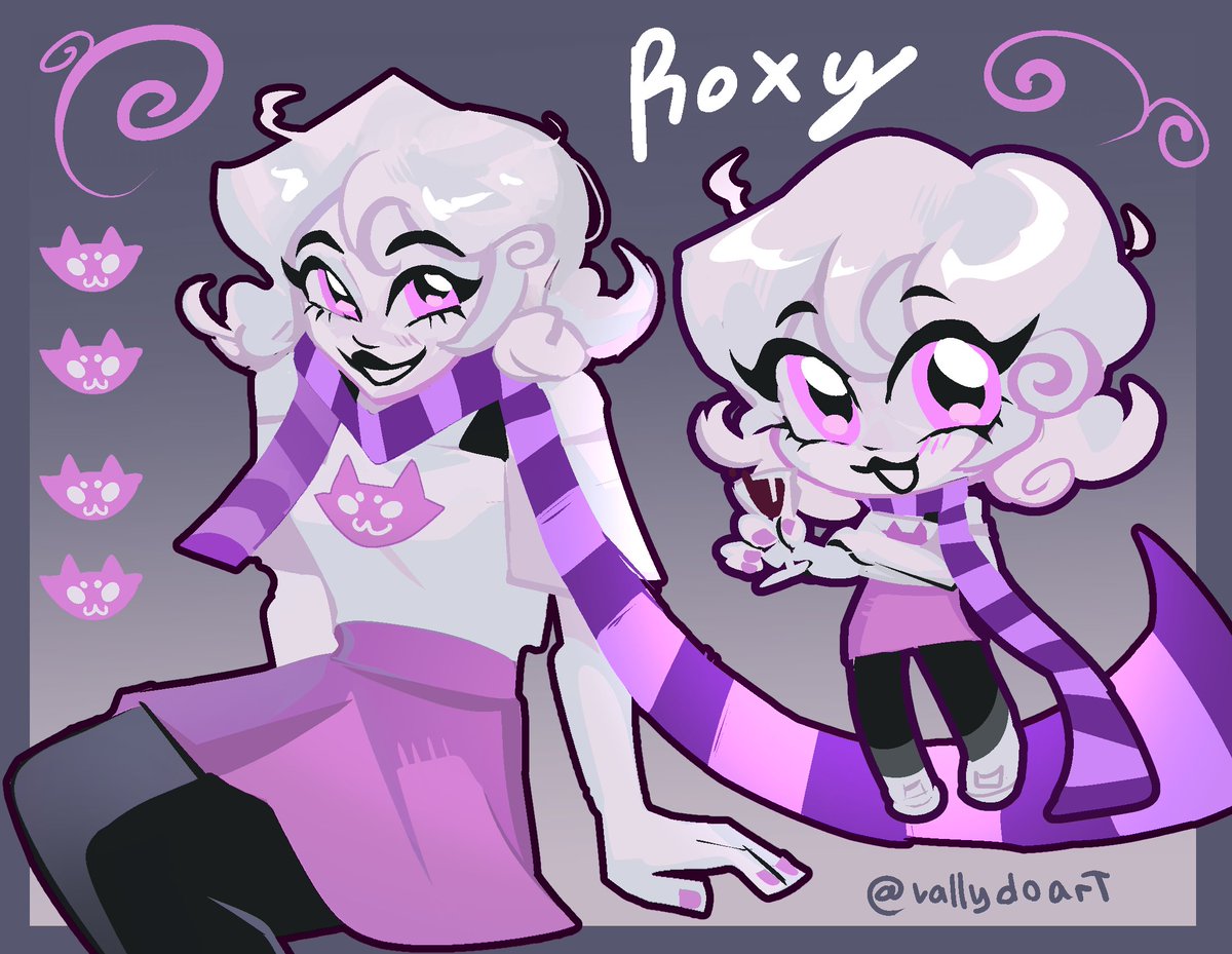 vallydoart's tweet photo. I kinda decided to make Roxy my next pngtuber cos they werent enough comments to decide >< i took notes anyways for next ones to do #homestuck 

here's a practice cos i never drew him before !! https://t.co/DfpCH7pQcW