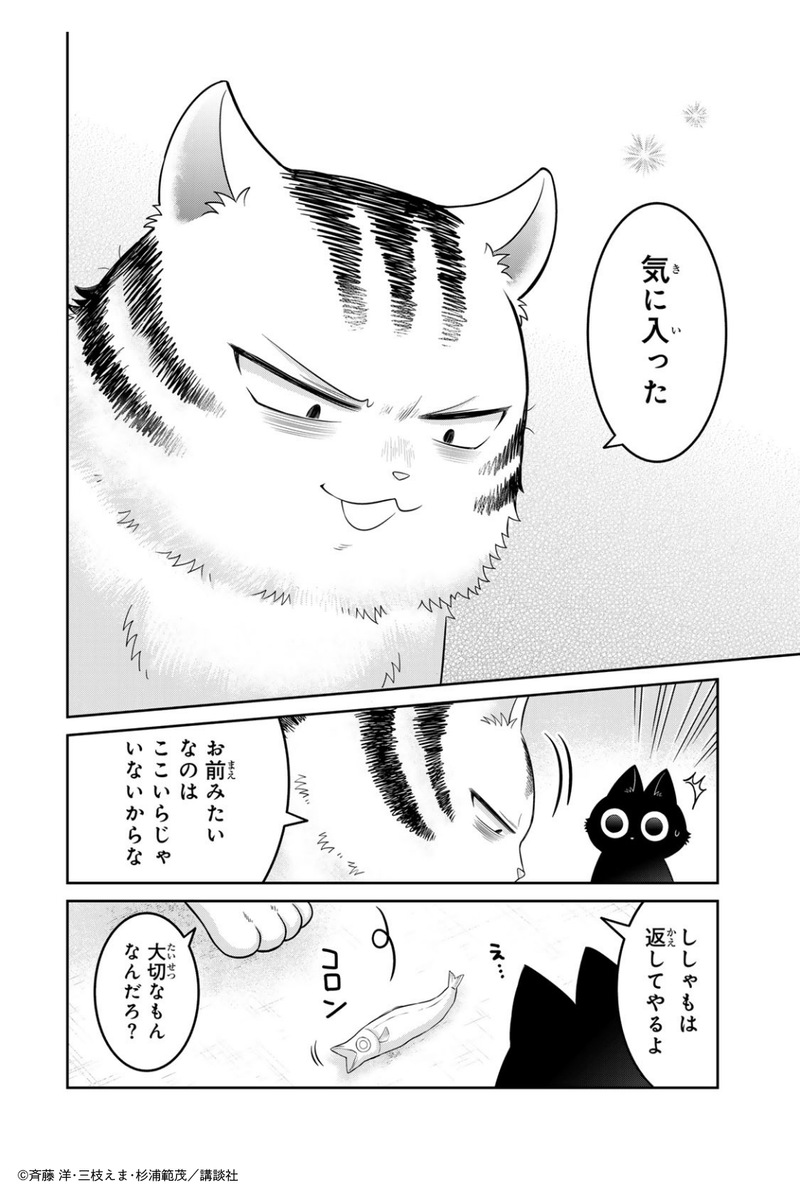 bibliosirius's tweet photo. 「オレの名前はいっぱいあってな…」
「イッパイアッテナっていう名前なの？」