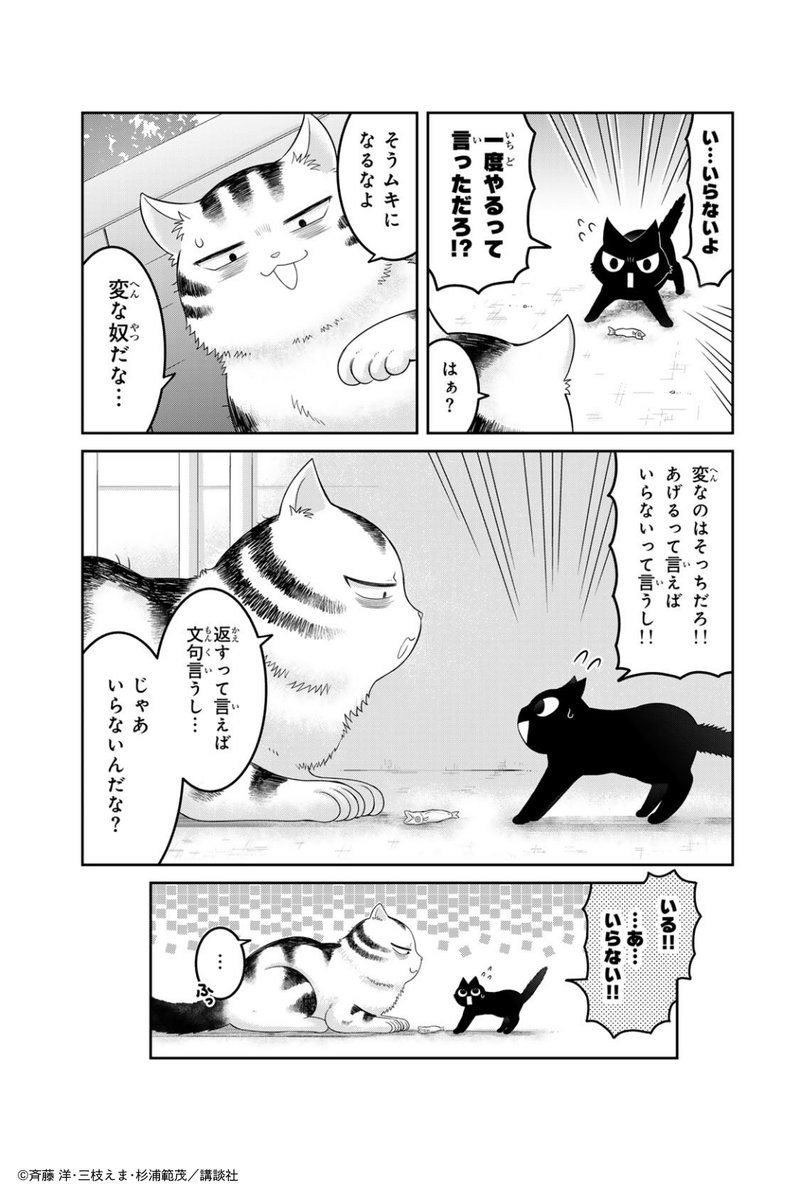 bibliosirius's tweet photo. 「オレの名前はいっぱいあってな…」
「イッパイアッテナっていう名前なの？」