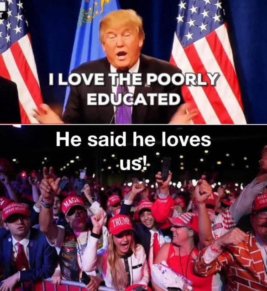 XsDad's tweet photo. @Sabiha1278 Only TRUMPS IDIOT MAGGOTS would believe that! https://t.co/QZvgtkJC9n