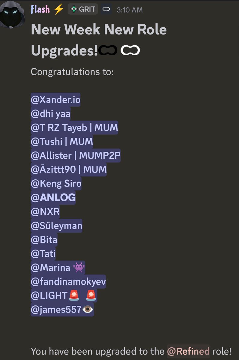 IDREES_ETH's tweet photo. Didn't make the Refined list this time, and that's okay

Every contribution adds up, even if the upgrade doesn't come immediately

I'll keep showing up, helping the community, and staying consistent. The next announcement is another opportunity

Congrats to everyone who was promoted today. My turn will come

@get_optimum @cryptooflashh