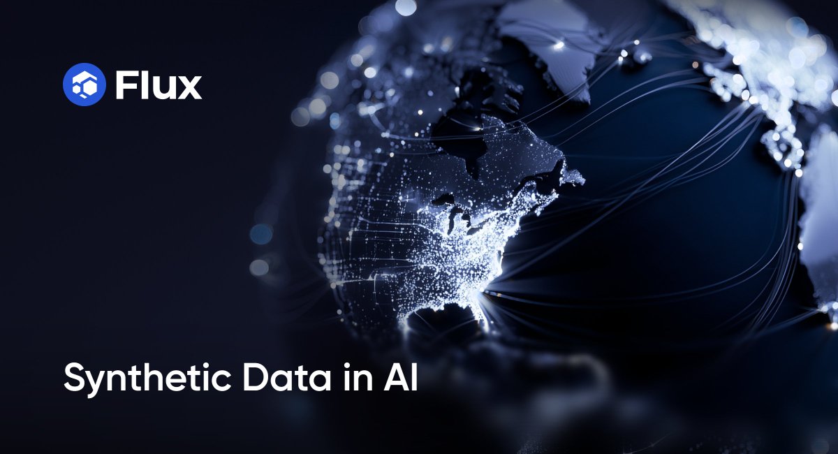 RunOnFlux's tweet photo. Synthetic data has emerged as a generative solution to the constraints imposed on models by the need for uninterrupted access to databases with well-documented biases in their training data.

But what is it all about?
In this new article, we answer all your questions... https://t.co/02PkNOKDiA