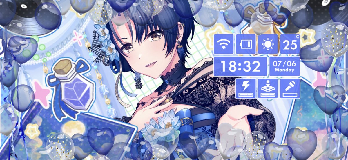amelibean's tweet photo. THANK YOU AOI MIYAKE FOR THE BEAAAUUUTIFUL UI🥰🥰💙💙💙 https://t.co/W9poDHvKyi