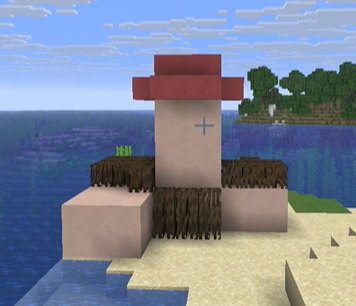 featherleafern's tweet photo. currently watching my partner make the worst minecraft penis i've ever seen https://t.co/Vfxrf4vONw