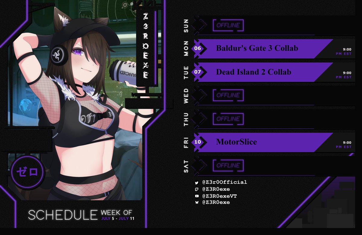 Z3R0exe 🦊 | Cyber Fox Girl 🔜 NoctfurnalMusicFest tweet media