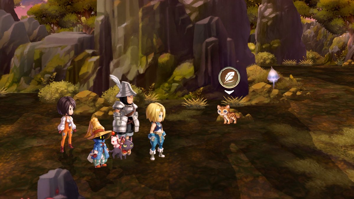 hanamono2's tweet photo. FF9メンバーのビビ、ジタン、スタイナー���ダガーで『ねこにっき���やりながらアナデンの世界を観光してたら石もらえた💕
（このあとレッドキー🟥も🎶）

協奏中は忙しかったから、これからはたくさん観光しようね🐈‍⬛ https://t.co/Dci1cIdWqA