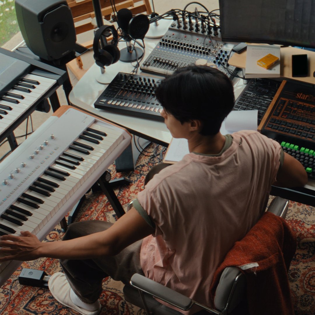 koreatourism's tweet photo. "I've been working on something new... 🎵
Wonder what I'll hear today."
 
July 15, 2026
A new project by Music Director Park Bo-gum.
 
🎬 <Begin to Hear Korea>
Coming Soon.
 
@ YouTube: https://t.co/7afAQjosdB
@ bogummy (*tag @bogummy when uploading to IG)

#KOREA #KOREATOUR #KOREATRAVEL #KOREATRIP #VISITKOREA
#TRAVEL #KTO #KoreaTourismOrganization 
#ParkBogum #BeginToHearKorea #PARKBOGUM #ImagineYourKorea #Ki #musician #sounddirector/#musicdirector
#Breathtakingdestination #Landscape #Soundscape #SoundWalking #healingsound #soundjourney/#sonicjourney #everycornerinKorea/#allacrossKorea #travelfilm #cinema #cinematic #music #musicfilm #visualbeauty #miseenscene #shortfilm #film #movies #Koreanmovies