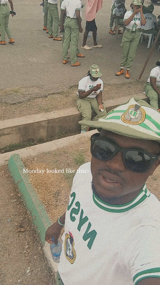 FrancisAwulor's tweet photo. Been away for a while...

NYSC camp happened 😅

At first, it was a lot, parades, Man O' War drills, competitions, and meeting people from all over the country.

Ede camp Osun state was fun!!

Back now. Time to build again. 🚀

#NYSC #KeepBuilding https://t.co/0Djx3k62Qy