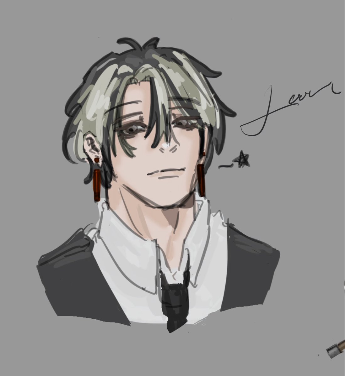 2_0px's tweet photo. Leon Corvette #oc https://t.co/U2Dlrs8Zyu
