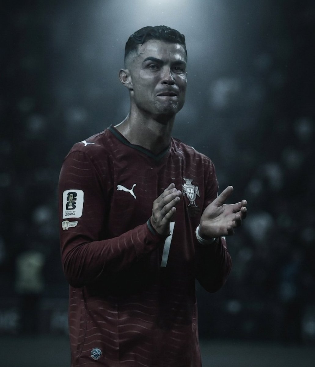 fcbmalaysia2's tweet photo. After 20 years of my hatred, he deserves a send off. You may not be a G.O.A.T, but you're the king that was never coronated 
#PortugalVsEspaña #cr7 #worldcup #fifa26 https://t.co/0FpX91oYXN