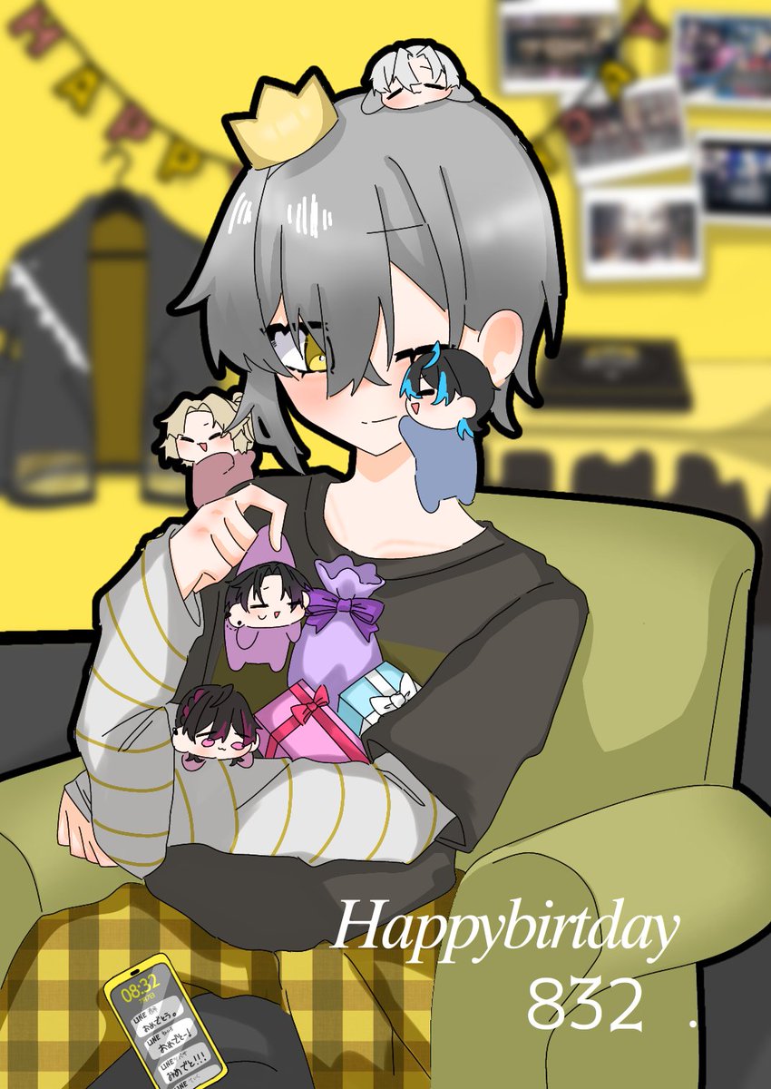Siun_siusiu's tweet photo. #832の誕生日は祝日にしろ2026

 ※ 1部トレスアリ https://t.co/Rzm3YO1Sd9