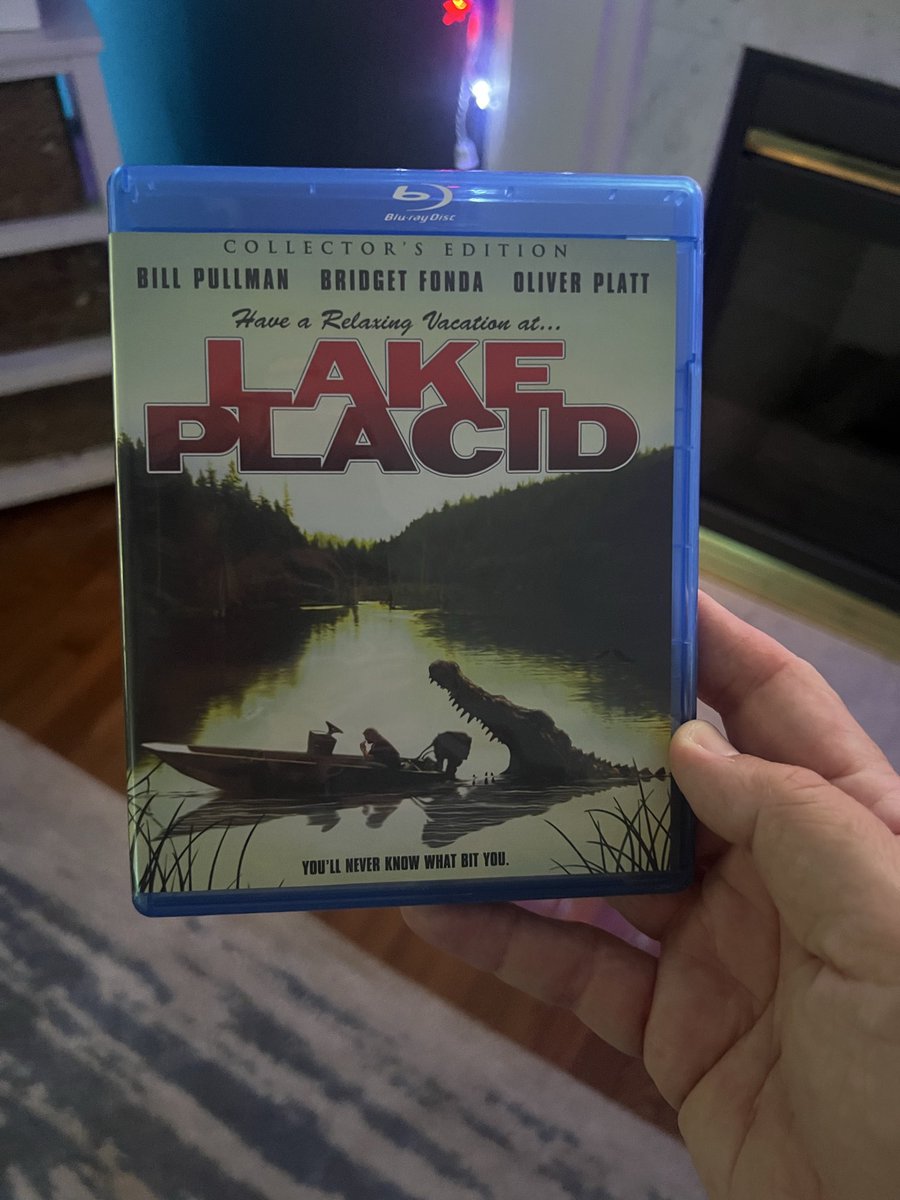 BrianRummel4's tweet photo. Tonight’s Watch! #lakeplacid #PhysicalMediaForever #screamfactory #movies https://t.co/wAirMY0i5l