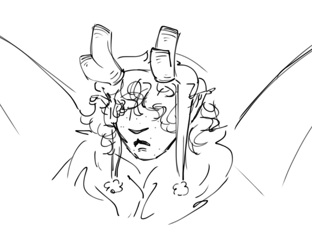CrowzMurder's tweet photo. Idrc about this fandom anymore so idk here’s my last art before I completely abandon this account #phighting https://t.co/LQA35wnEdj