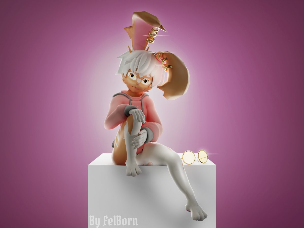 ZadeFel's tweet photo. A little something i've been working on recently. This avatar is going to be available as a purchasable base model on one of my pages soon!

Will post again with a link available once the upload is made. #vrfurry #vrchat #3D #modelling #blender #furry #furryart https://t.co/VII5pAqFFP