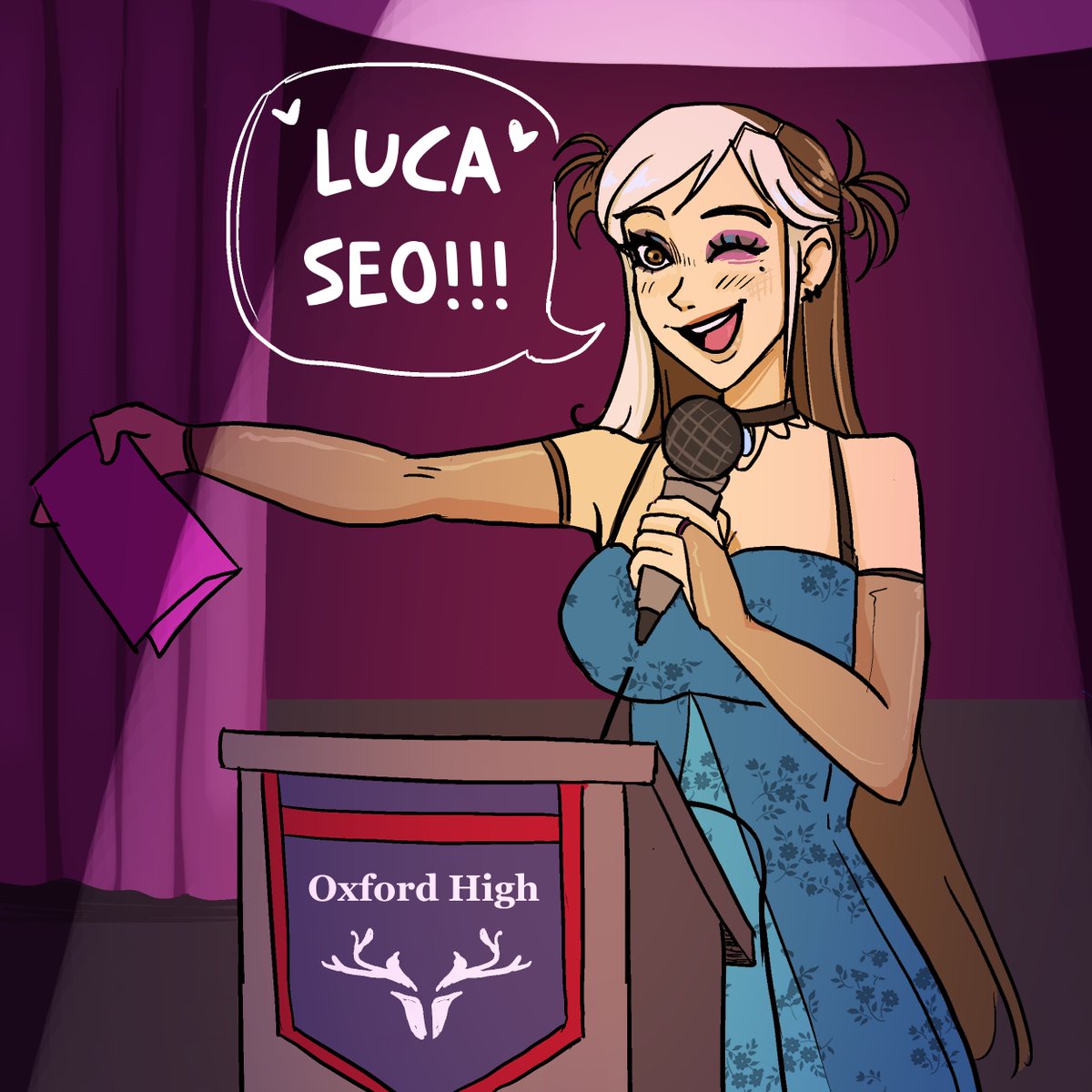 danceoflewdity's tweet photo. With great pleasure, the party planning committee is happy to announce the 2026 PCProm King: Luca Seo! Congratulations @skellelawn ! Your free to cite this post with your pc's speech or just wait for your king portrait prize n.n! https://t.co/kwE9xOoFX8