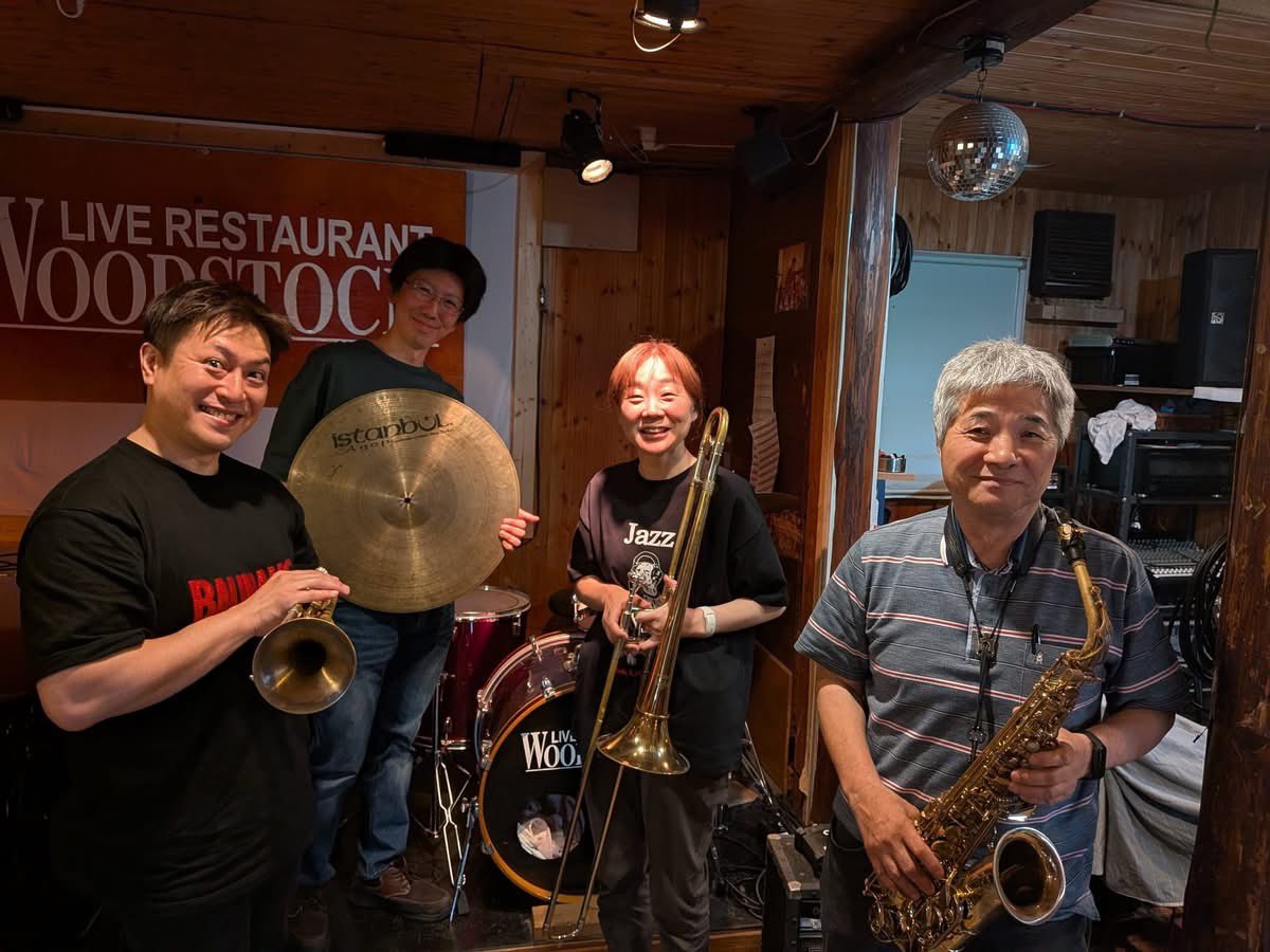 jani198378's tweet photo. 7月のJAZZセッションはったり会
7/11(土)13時OPEN準備出来次第始めます！
土曜日の午後です⚠️
会費:2000円(要1ドリンクオーダー)
初心者🔰も、リスナーも大歓迎✨
お待ちしてます🐑

ウッドストック
〒287-0102 千葉県香取市岩部１８２１−１５ https://t.co/OctHL3LMIn