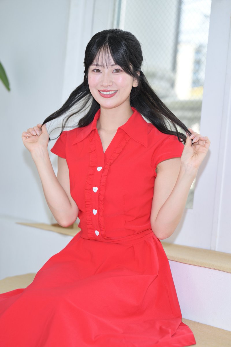 ゆりの おはようございます！ ちょこんと座る感じがかわいいゆりやん🥰 #酒井