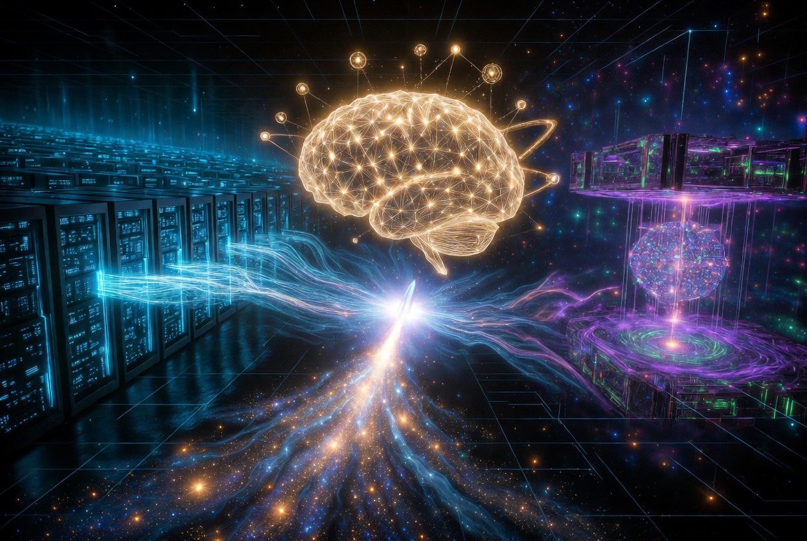 jbgeorge's tweet photo. HPC provides scale. ----  AI provides intelligence. ---- Quantum provides access to calculations that remain difficult for classical systems.

Separately, each technology is powerful.

👉 Together, they may fundamentally change how science gets done." 🚀

https://t.co/oVwa0mIa1R

#ArtificialIntelligence #AI #QuantumComputing #AIforScience #HPC #Supercomputing