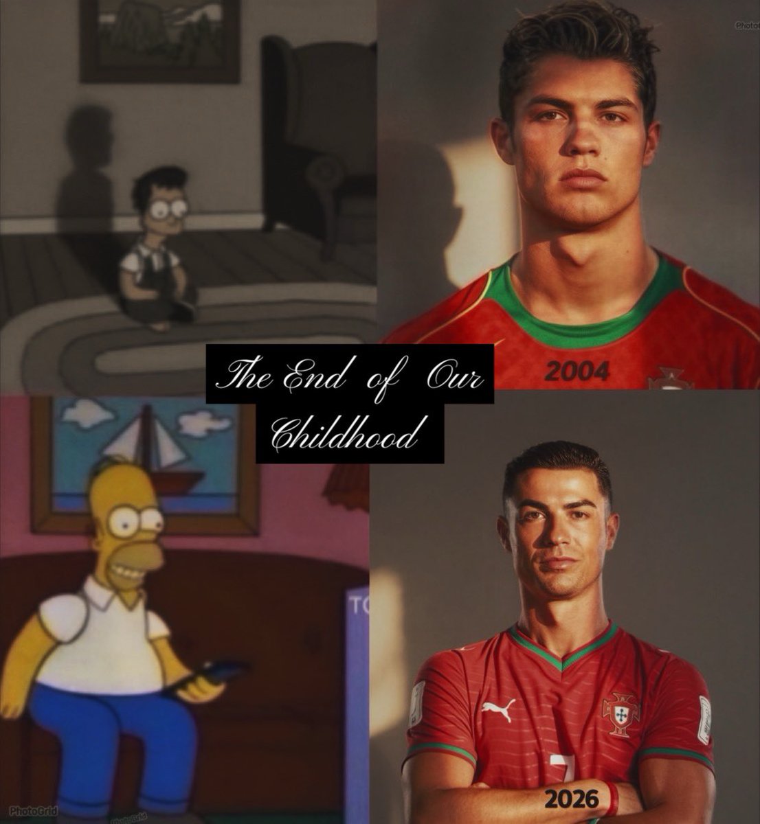 FForotan's tweet photo. For millions, the World Cup ended tonight. It wasn't just the end of a tournament-it was the end of an era, and the end of the childhood of a generation that grew up with Cristiano Ronaldo.🥺 https://t.co/20RqT7lyaN
