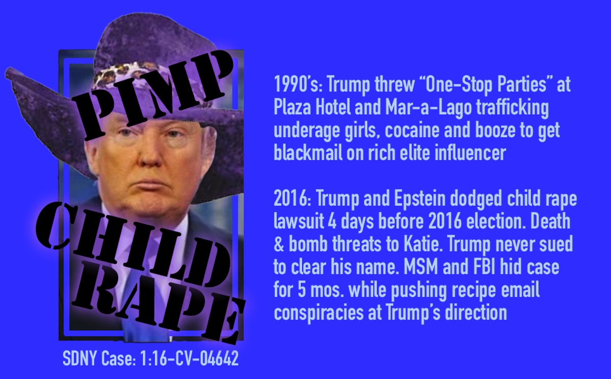 Orange86Illini's tweet photo. @garrett_di71834 Trump is an illegitimate, sex trafficking pedophile too!!! https://t.co/hzfWRt3O54