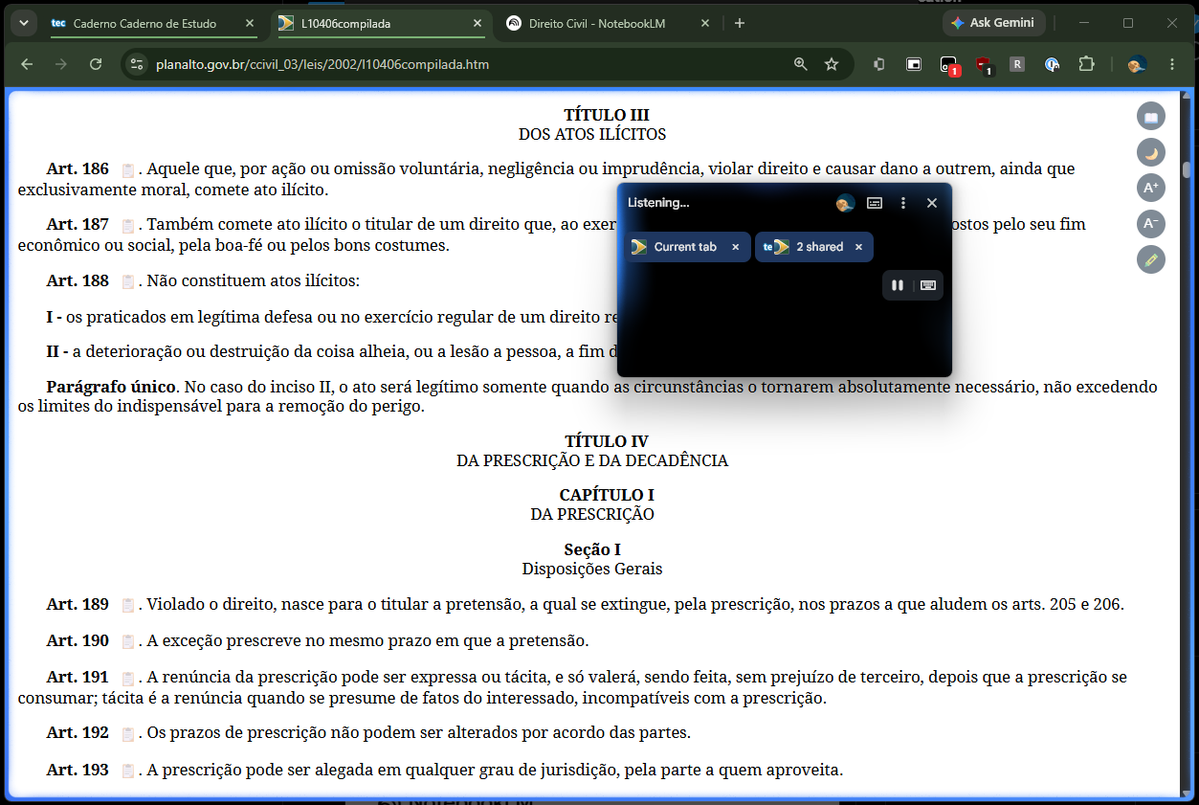 CarlosRodr44314's tweet photo. O Google Chrome atualizou e agora permite que o gemini 'veja' nativamente as abas. Você pode inclusive usar o modo voz pra entender algum conceito, estudar através de outros estímulos etc. Se estiver atualizado, vai aparecer no canto superior esquerdo do chrome 'Ask Gemini'. Se não aparecer, só seguir o tutorial abaixo: