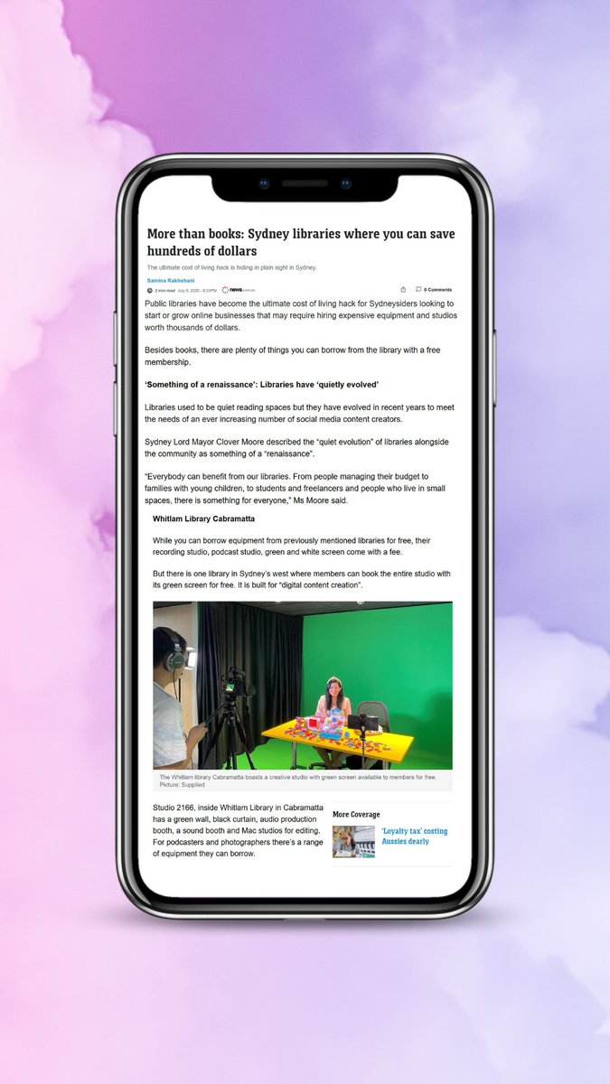 FCOpenLibraries's tweet photo. More than books article on @newscomauHQ featuring our very own #Studio2166 

🔗https://t.co/sZsACZGVUa

#FairfieldCityOpenLibraries #Morethanbooks https://t.co/wFgjkttnX6