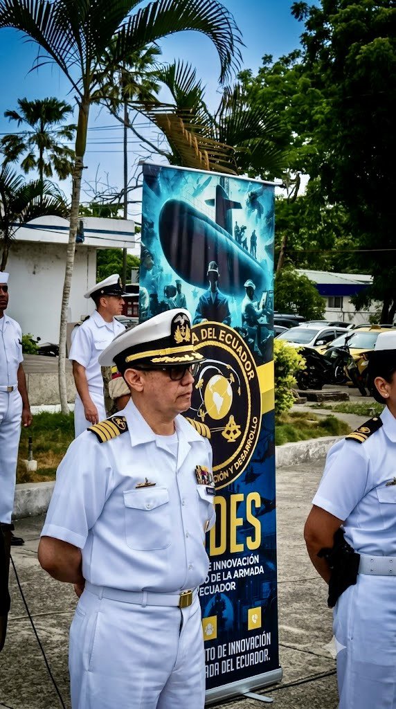 armada_ecuador's tweet photo. LANZAMIENTO DEL CONCURSO DE INNOVACIÓN NAVAL 2026: INNOVAR HOY PARA NAVEGAR EL FUTURO

#Guayaquil | La Armada del Ecuador, a través de la Dirección de Innovación y Desarrollo realizó el lanzamiento oficial del Concurso de Innovación Naval 2026, una iniciativa orientada a promover la creatividad, el conocimiento y el talento del personal naval.

Esta nueva edición busca generar soluciones innovadoras que contribuyan al fortalecimiento de las capacidades institucionales, el desarrollo tecnológico, la eficiencia operativa y el cumplimiento de la misión de la Armada del Ecuador.

Se extiende una cordial invitación a todo el personal militar y servidores públicos de la institución a participar activamente en este concurso, aportando con sus conocimientos, experiencia e iniciativas al servicio de la innovación naval.

Las bases del concurso, el cronograma de actividades y las fechas correspondientes a cada una de sus etapas serán difundidos oportunamente a través de las redes sociales y los canales oficiales de comunicación de la Armada del Ecuador.

#YoSoyNaval
#SiempreARumbo