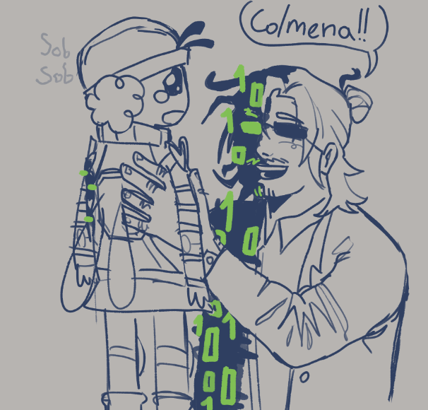 Zharkomg's tweet photo. manifiesto reencuentro padre e colmena #qsmpcolmena #maximusfanart https://t.co/wyDtuyfdyk