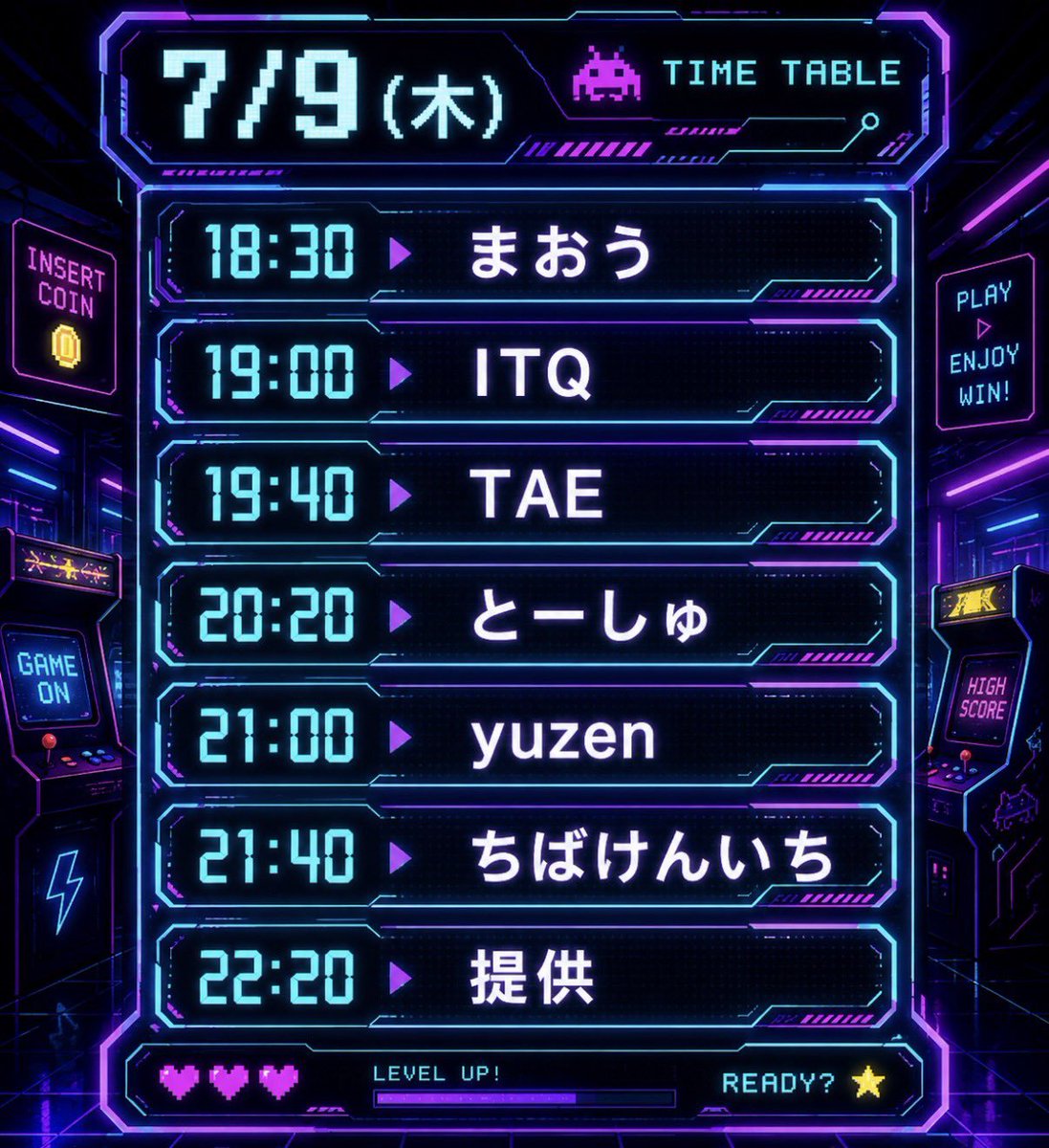 itq765's tweet photo. 2026/07/09(木)18:30-@歌舞伎町デカバー超
踊れるゲーム音楽DJイベント #デカゲー
今月はダブルゲスト！yuzen氏とちばけんいち氏！
生き写しレベルにそっくりと噂のお二人を君は見分けられるか！おじさんは自信ないよ！(いや本当は大丈夫、大丈夫のはず……
どなた様もお気軽に是非！ https://t.co/bqCxhsSfGJ