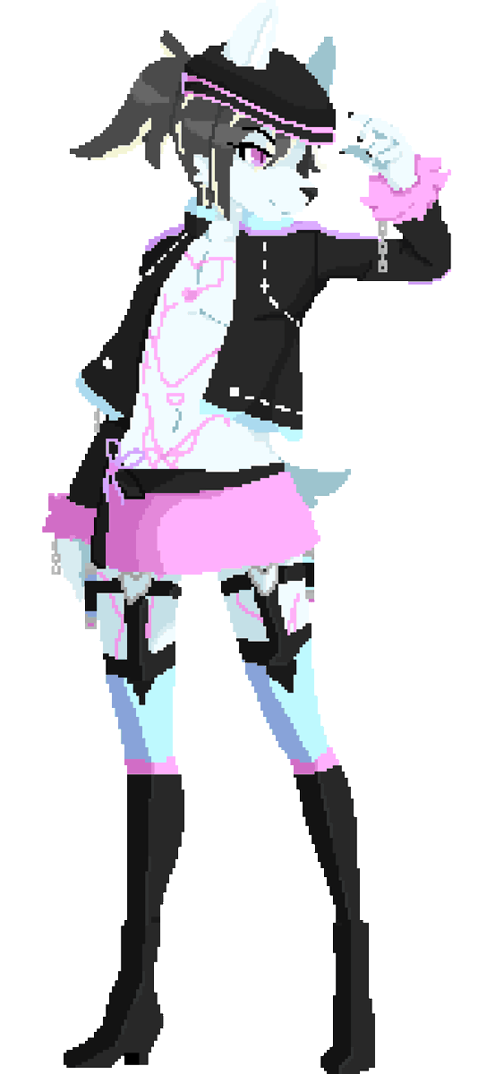 Akirokik's tweet photo. this is an omega rare sight but some revenge Art Fight work for @BoobusMcScoobus 

Its been like... 6 years since I did pixel art work

if ykyk https://t.co/U8Cluydr2d