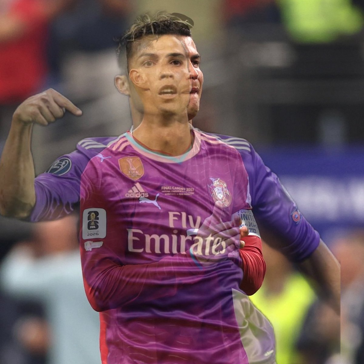 Adry___RM's tweet photo. Extraño a mi hombre que solo con su presencia hacía temblar toda Europa.

Ya no queda nada de ese hombre, solo su pasión por el fútbol.

🥲💔 https://t.co/5kfPlSVsRP